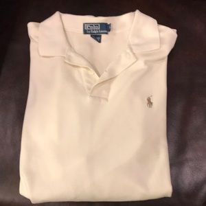 Cream Polo Shirt